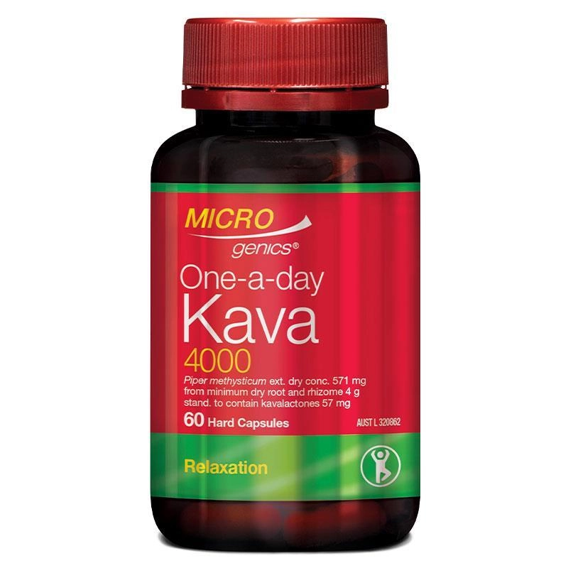 Microgenics One A Day Kava 4000 60 Capsules