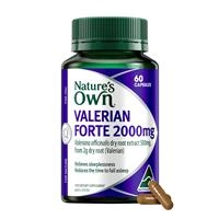 Nature’s Own Valerian Forte 2000mg 60 Capsules