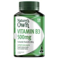 Nature's Own Vitamin B3 500mg 120 Tablets