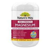 Nature's Way High Strength Magnesium 600mg 300 Tablets