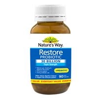 Nature's Way Restore Probiotic 30 Billion 90 Capsules