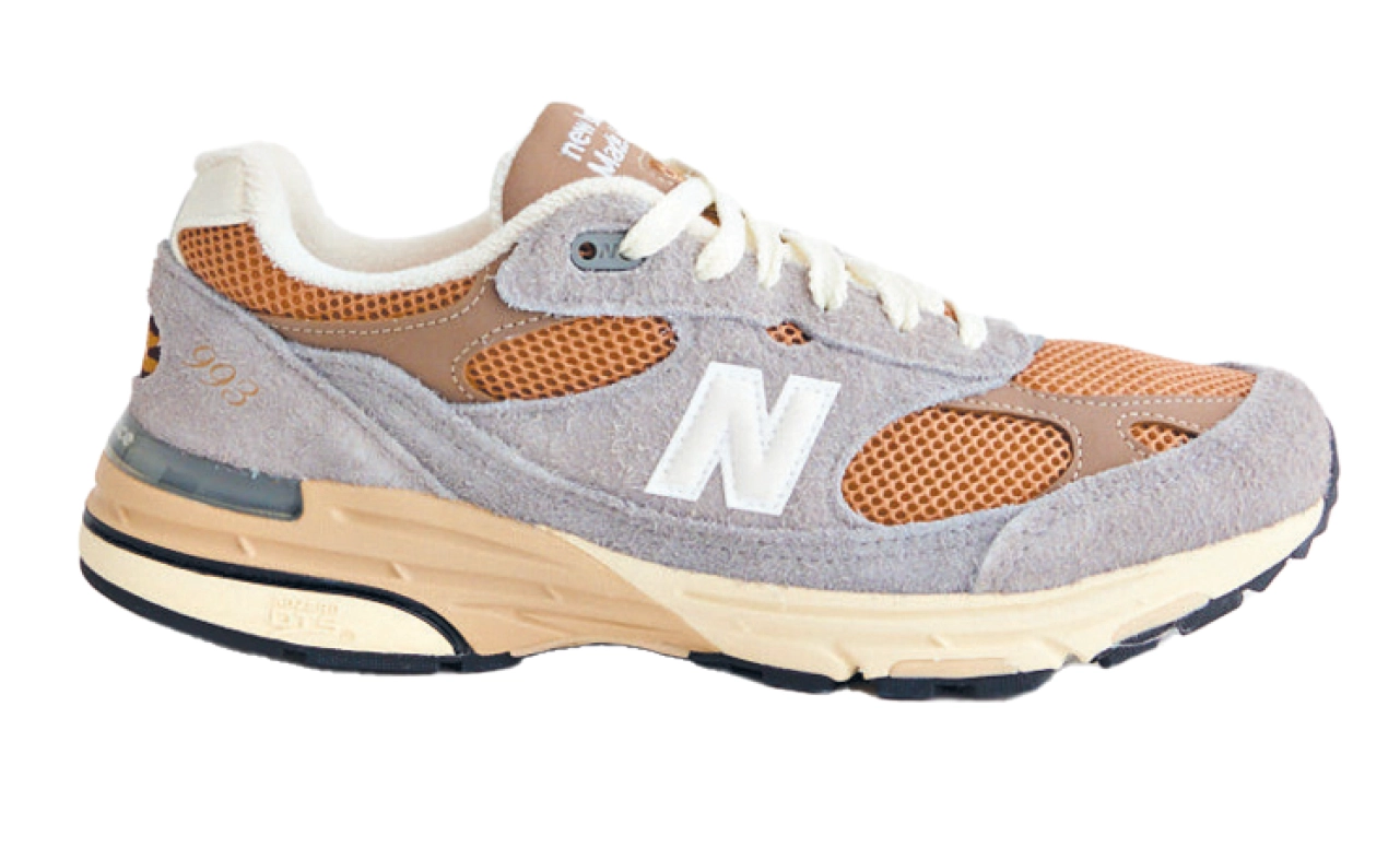 New Balance 993 Sea Salt Castlerock Sneakers