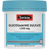 Swisse Ultiboost Glucosamine Sulfate 1,500mg 180 Tablets