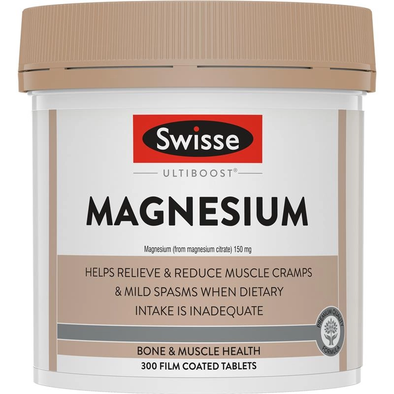 Swisse Ultiboost Magnesium 300 Tablets