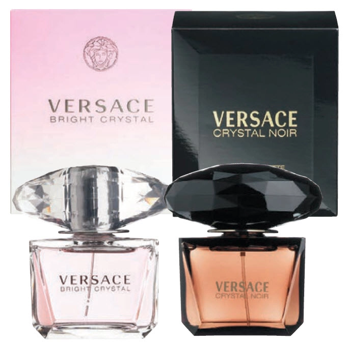 Versace Bright Crystal or Crystal Noir 90ml EDT