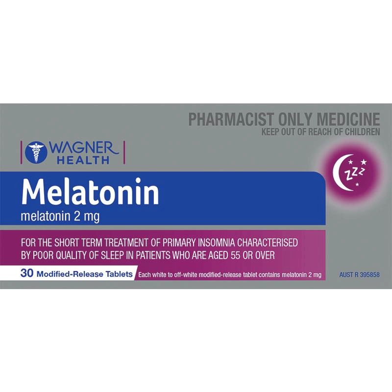 Wagner Health Melatonin 2mg 30 Tablets