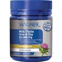 Wagner Milk Thistle One A Day 50,000mg 60 Capsules