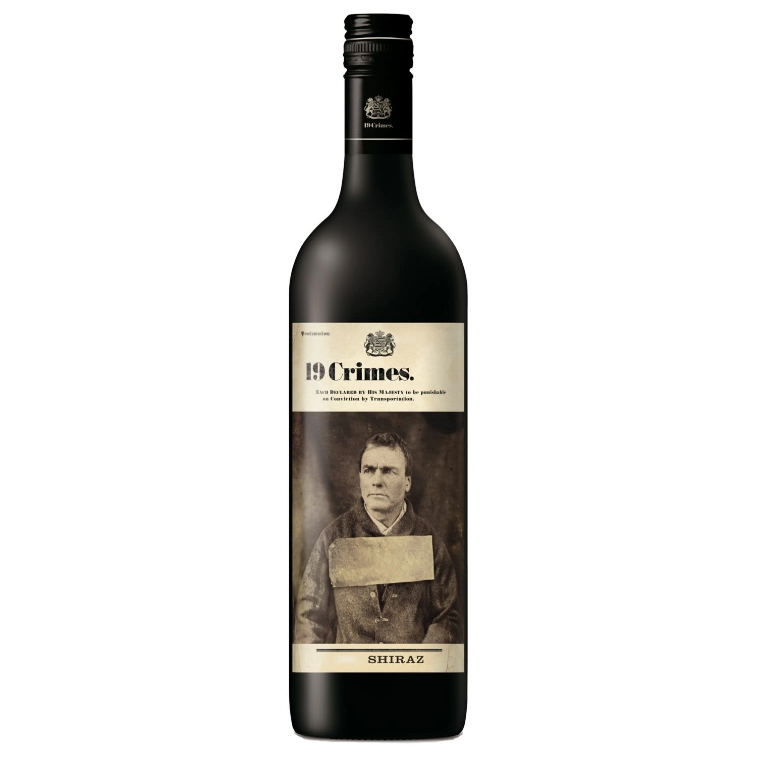 19 Crimes Shiraz 750ml Bottle