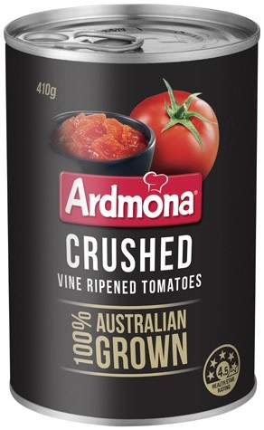 Ardmona Canned Tomatoes 400-410g Selected Varieties