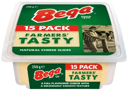 Bega Sliced Cheese 250g Selected Varieties