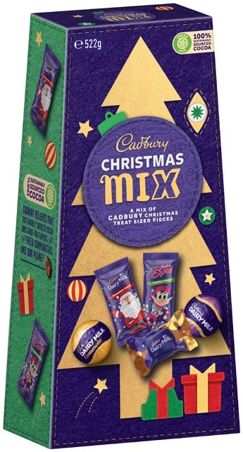 Cadbury Christmas Mix Gift Box 522g*