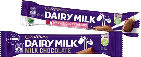 Cadbury Medium Bars 30‑50g, Rolls 40‑55g, Fry’s Turkish Delight or Toblerone 50g Selected Varieties