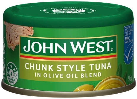 John West Tuna 95g Selected Varieties