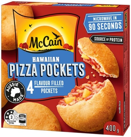 McCain Pizza Pockets 400g Selected Varieties