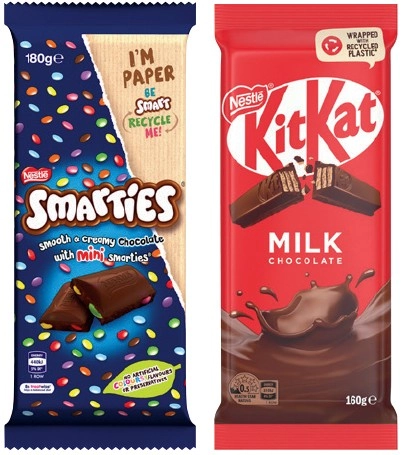 Nestlé Chocolate Block 118‑180g Selected Varieties