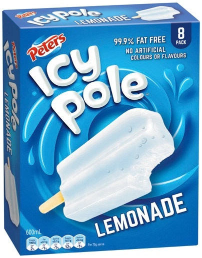 Peters Icy Pole 8 Pack Selected Varieties