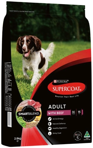 Supercoat Smart Blend Dry Dog Food 2.6‑2.8kg Selected Varieties