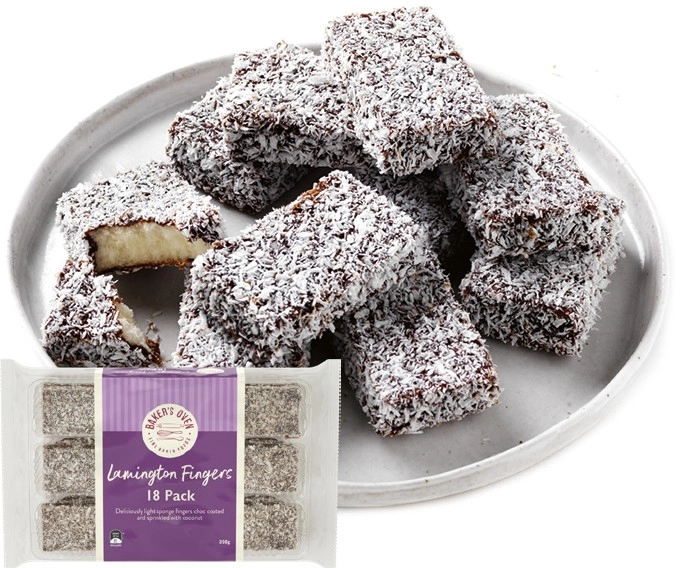 Baker’s Oven Lamington Fingers 350g