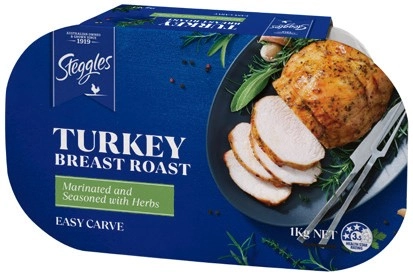 Steggles Frozen Turkey Breast Roast 1kg*