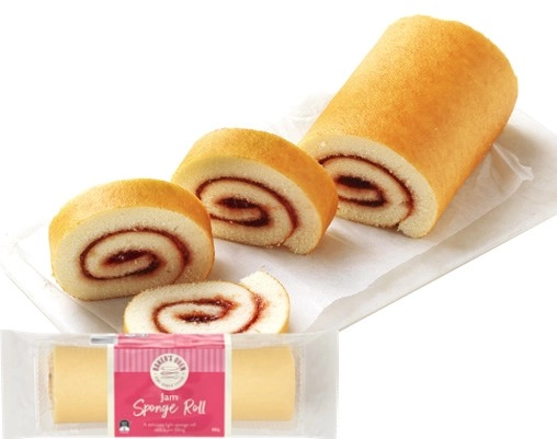 Baker’s Oven Jam Sponge Roll 400g