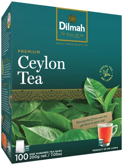 Dilmah Premium Ceylon Tea Bags 100 Pack