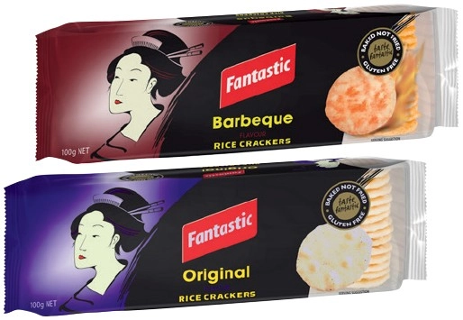 Fantastic Rice Crackers 100g Selected Varieties