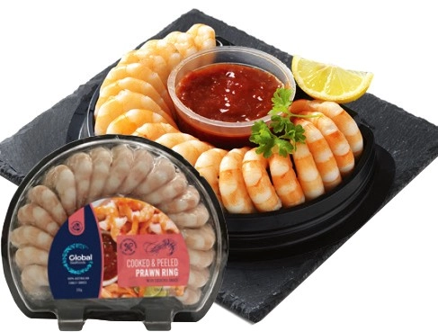 Global Seafoods Prawn Ring 255g