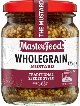 MasterFoods Mustard 170‑175g or Horseradish Cream 175g Selected Varieties