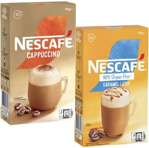 Nescafé Coffee Sachets 8‑10 Pack Selected Varieties