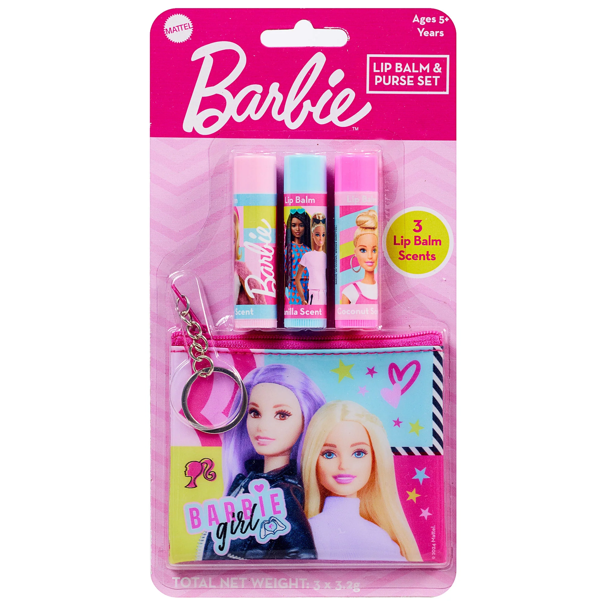 Barbie Lip Gloss Purse Set