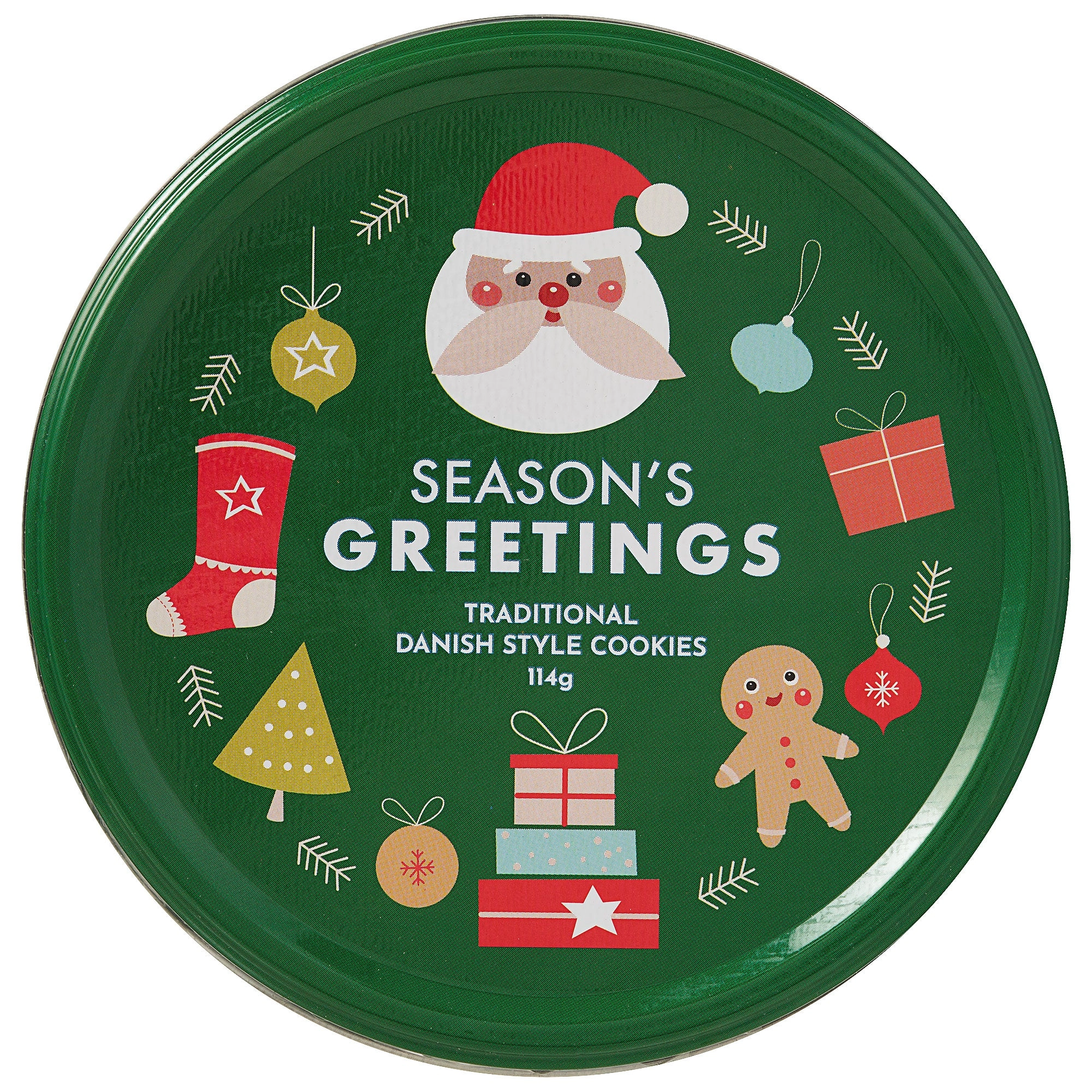 Christmas Butter Cookies Tin 114g