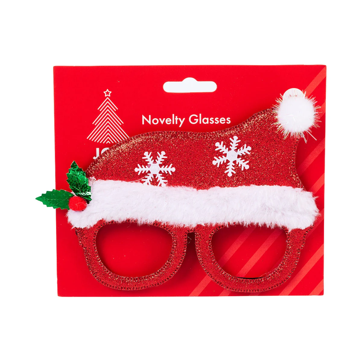 Christmas Novelty Glasses Assorted