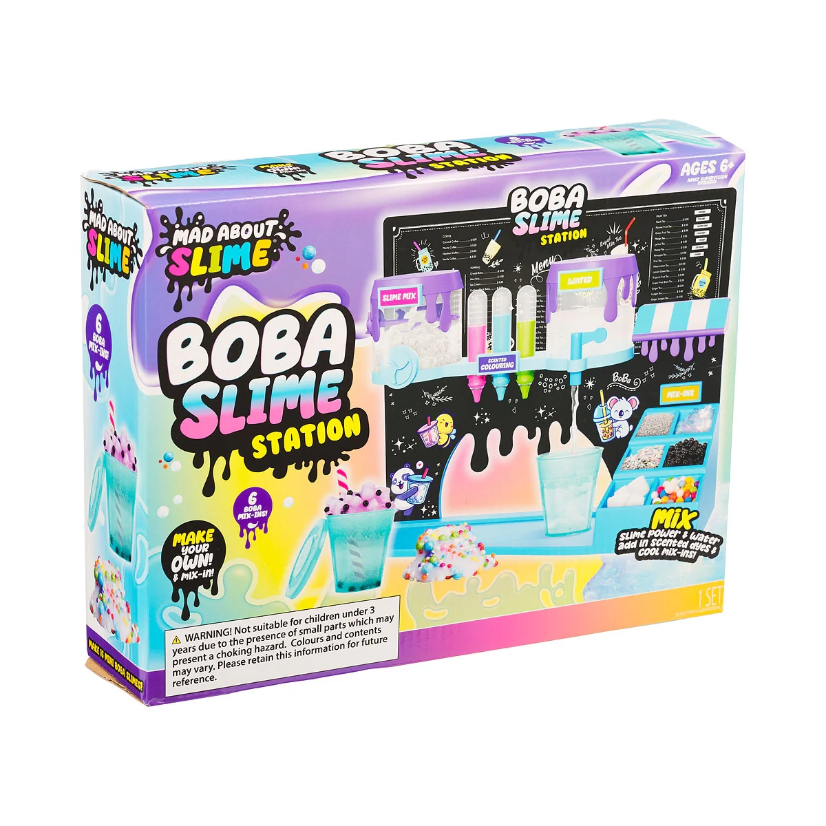 Slime Station Kit Boba Tea