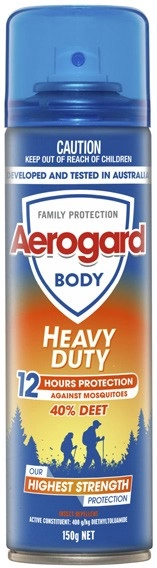 Aerogard Max 40% Deet Insect Repellent Aerosol 150g