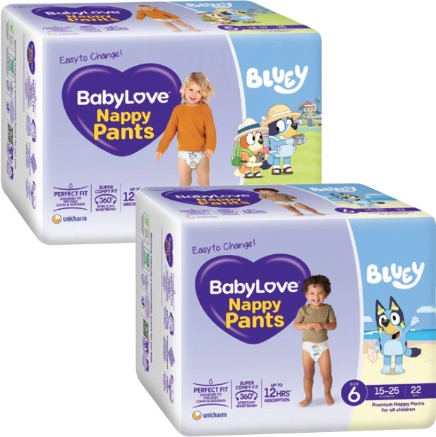 BabyLove Bulk Nappy Pants 22 Pack-28 Pack