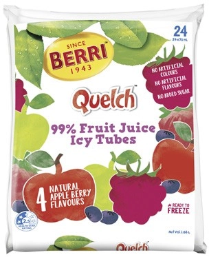 Berri Quelch Water Ice 24 Pack