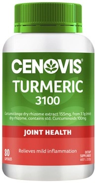 Cenovis Turmeric 3100 Capsules 80 Pack