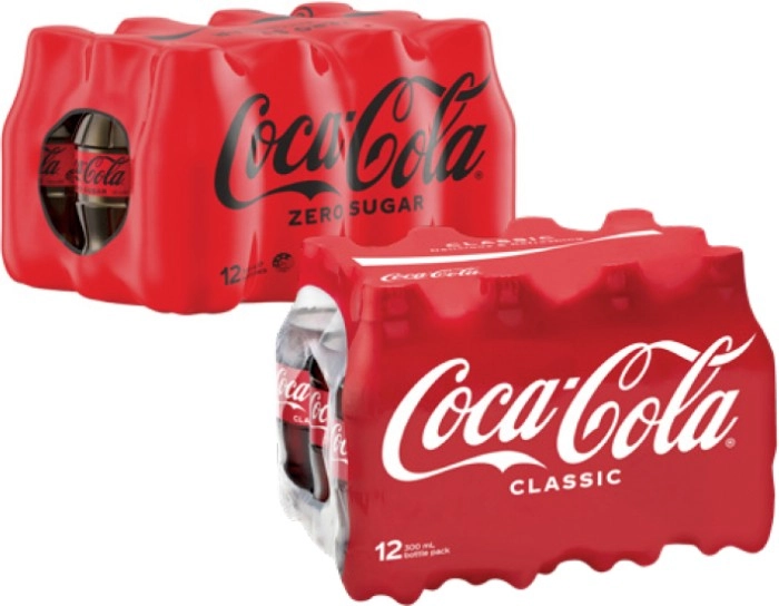 Coca-Cola Soft Drink 12x300mL