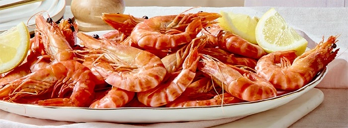 Coles Australian Fresh Cooked Black Tiger Prawns