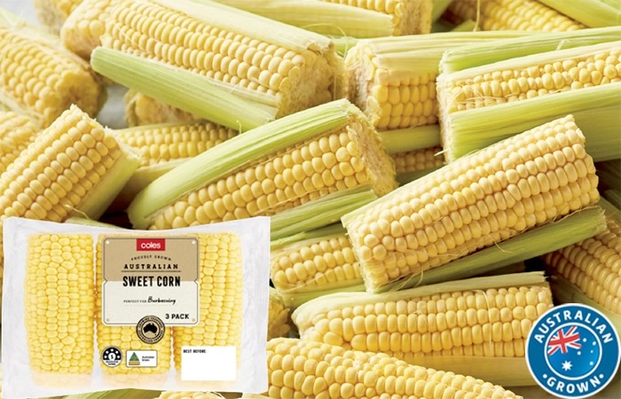 Coles Australian Sweet Corn 3 Pack