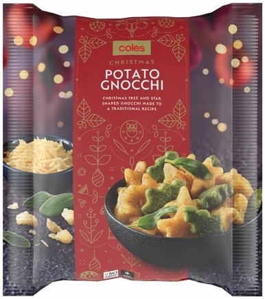 Coles Festive Frozen Gnocchi 400g