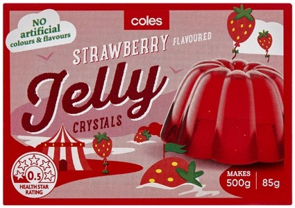 Coles Jelly Crystals 85g