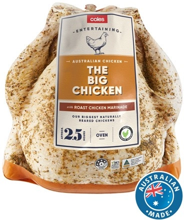 Coles RSPCA Approved Big Chicken 3.2kg