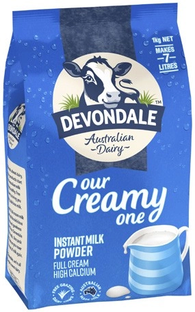 Devondale Instant Milk Powder 1kg