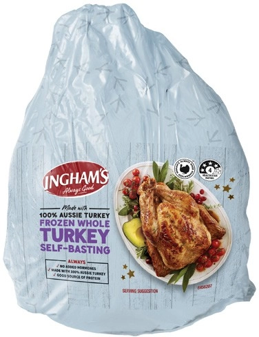 Inghams Frozen Whole Turkey 3kg