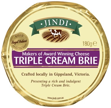 Jindi Triple Cream Brie 180g