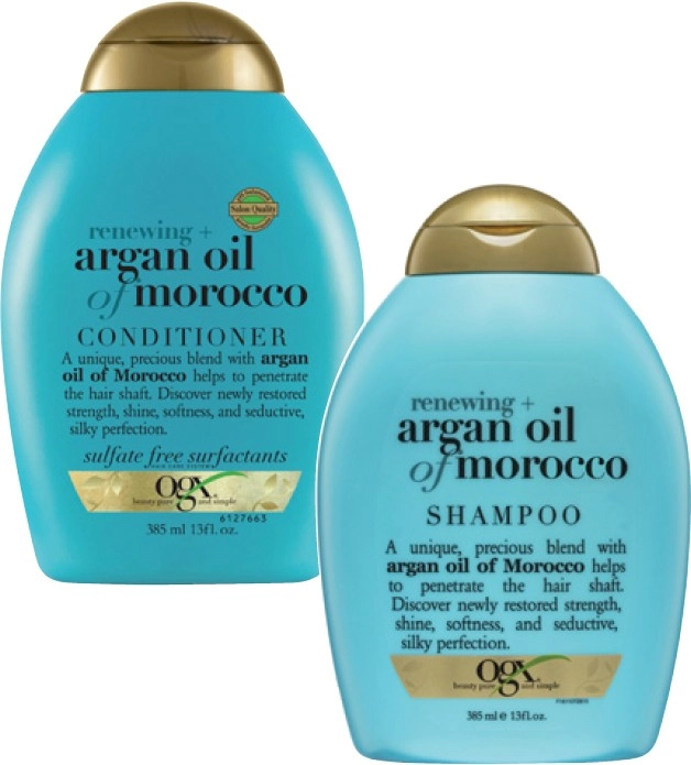 Ogx Argan Oil of Morocco Shampoo or Conditioner 385mL