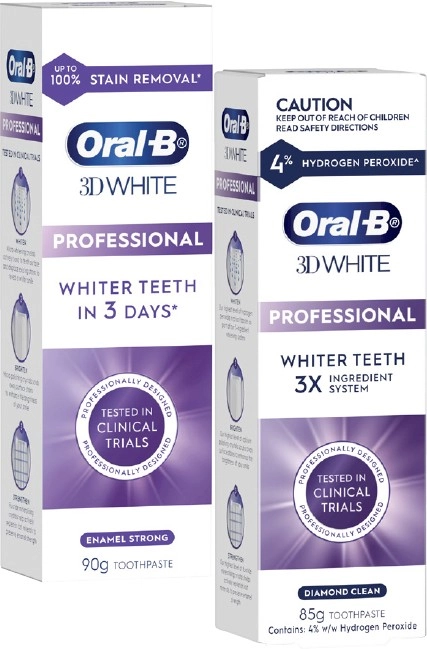 Oral B 3D White Pro Toothpaste 85g-90g