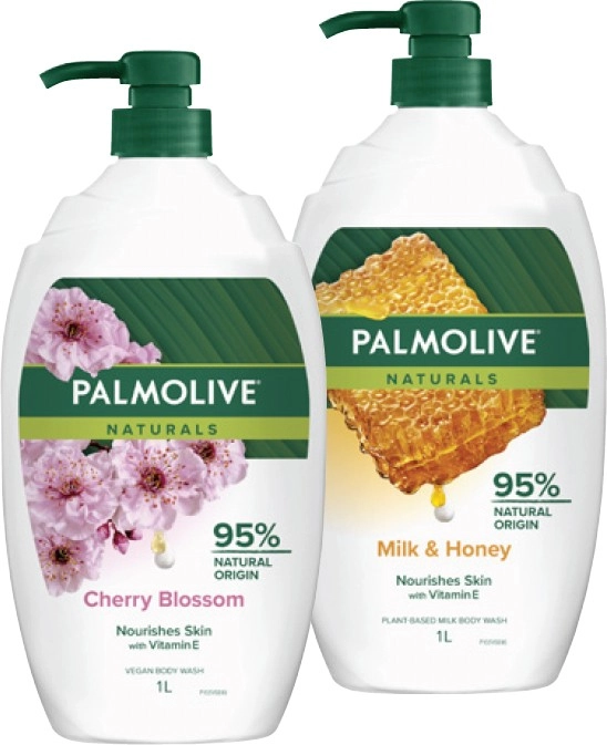 Palmolive Naturals Body Wash 1 Litre