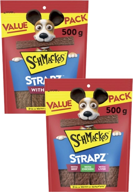 Schmackos Dog Treats 500g